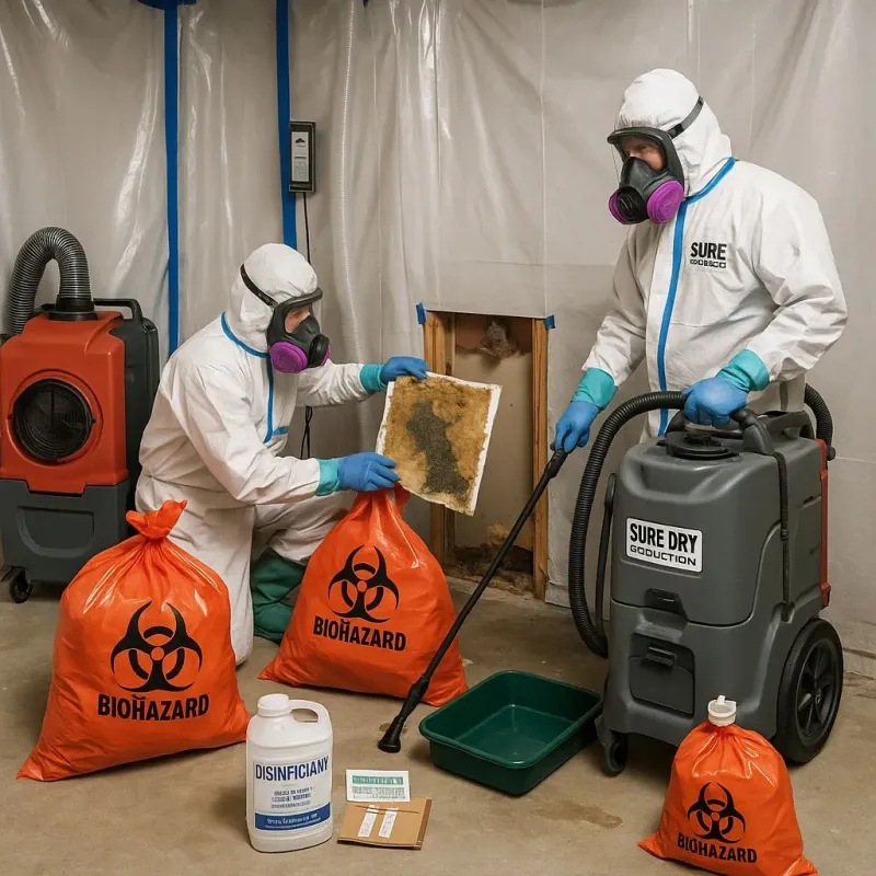 Contaminated Water Handling Protocols process in Pollock Pines, CA