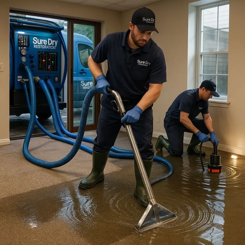 Water Extraction and Removal process in Pollock Pines, CA